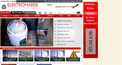 Desktop Screenshot of elektrohaber.org