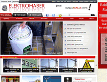 Tablet Screenshot of elektrohaber.org